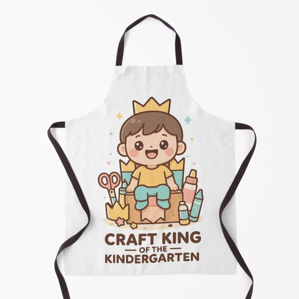 Item preview, Craft King Of The Kindergarten Crafts designed and sold by LuminOrb.