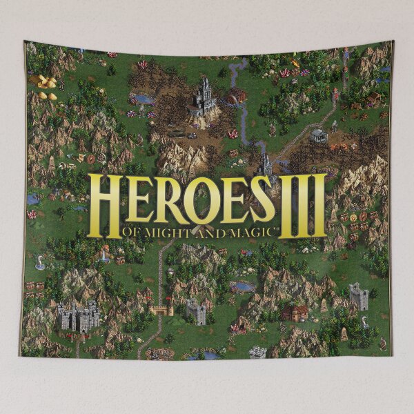 Item preview, Heroes Of Might And Magic III Map Logo designed and sold by DOS Games.