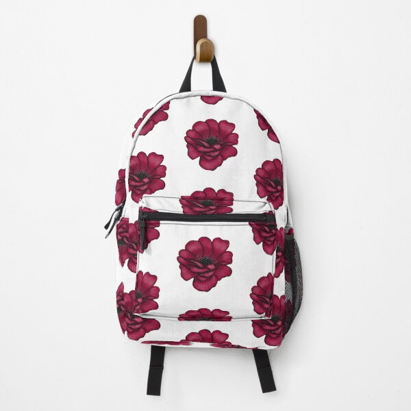 Item preview, Crimson red flower designed and sold by pinkyfish1010.