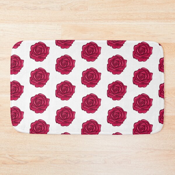 Item preview, Bright red rose designed and sold by pinkyfish1010.