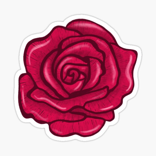 Artikel-Vorschau von Leuchtend rote Rose, designt und verkauft von pinkyfish1010.