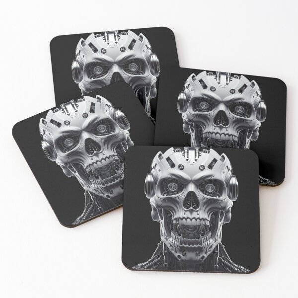 Item preview, Robot Metal Skull IX designed and sold by Rex Vox.