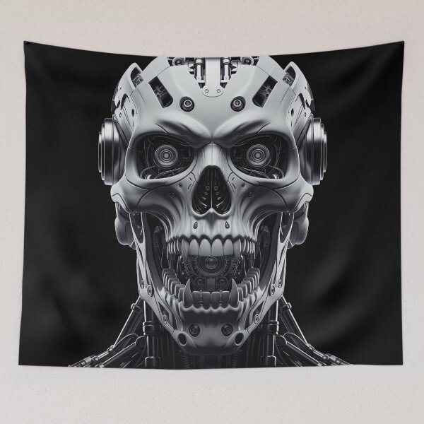 Item preview, Robot Metal Skull IX designed and sold by Rex Vox.