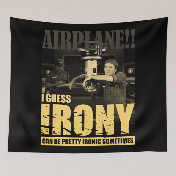 Item preview, Irony Can Be Pretty Ironic Sometimes designed and sold by Aleksandar Kostjuk.