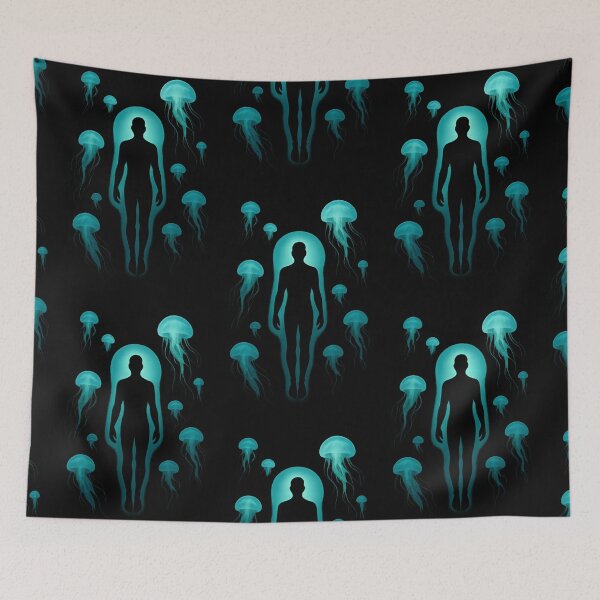 Item preview, Human Jellyfish. Ocean animal design. designed and sold by Shoot-The-Moon.