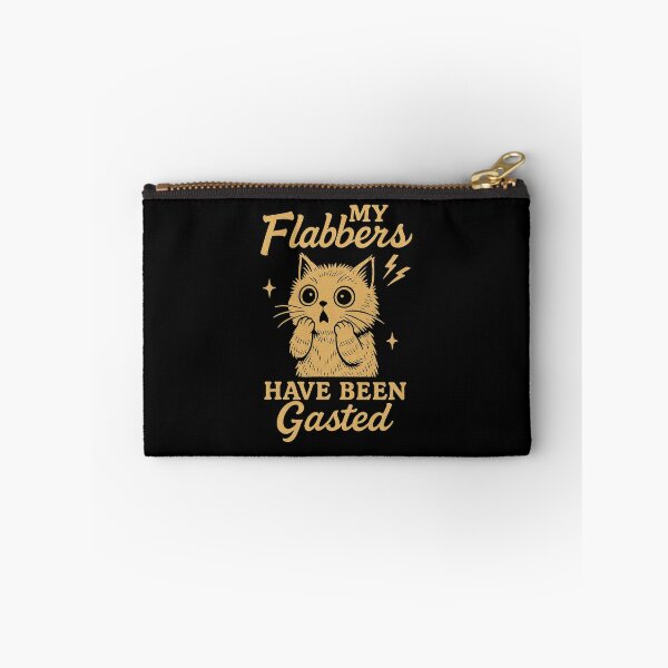 Item preview, My Flabbers Have Been Gasted , Vintage Retro Funny Cat  designed and sold by queenzoid.