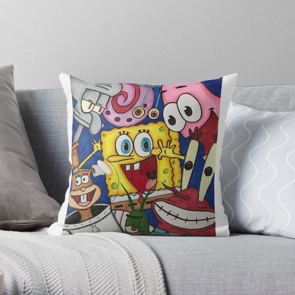 spongebob waifu pillow