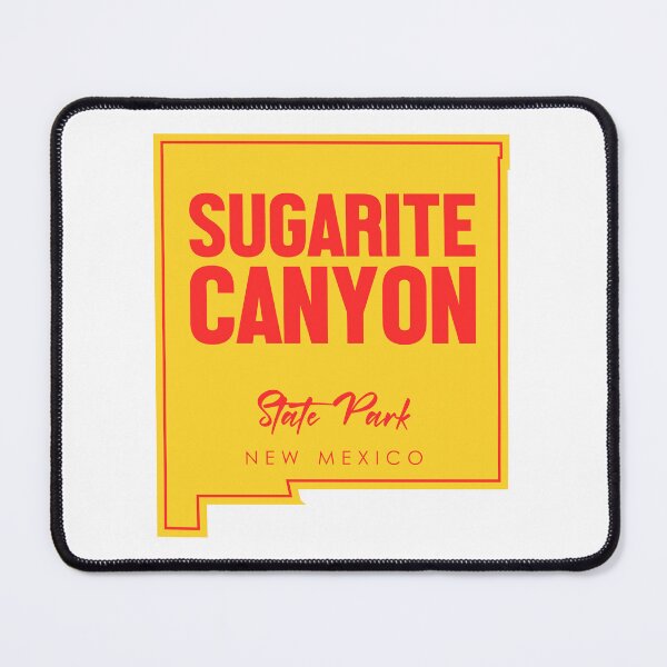 Item preview, Sugarite Canyon State Park New Mexico Map designed and sold by bivenart.