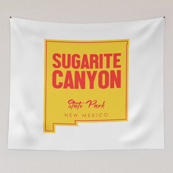 Item preview, Sugarite Canyon State Park New Mexico Map designed and sold by bivenart.
