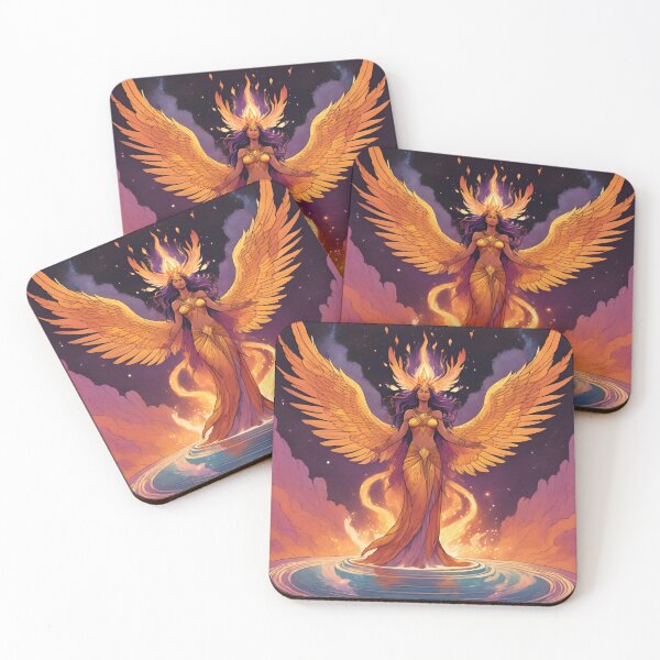 Item preview, A fiery Phoenix  designed and sold by thespiritgarden.