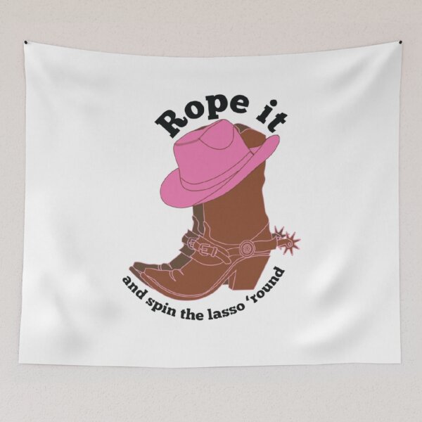 Item preview, Rope It Cowboy Hat and Boots designed and sold by MintMochaMatcha.
