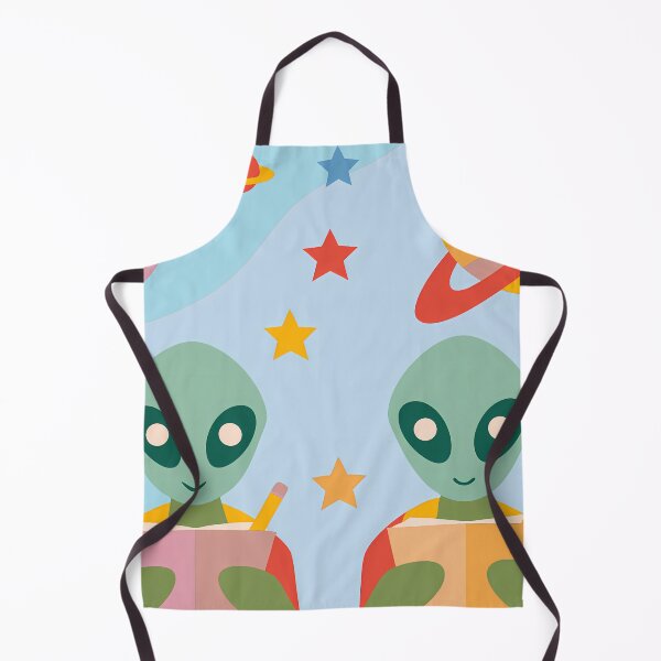 Item preview, Cute Aliens Studying in Space designed and sold by ART ATTACK ZONE.