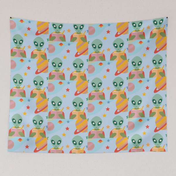 Item preview, Cute Aliens Studying in Space designed and sold by ART ATTACK ZONE.
