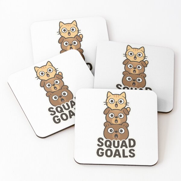 Item preview, Cute Animal Stack - Squad Goals  designed and sold by KyzArt01.