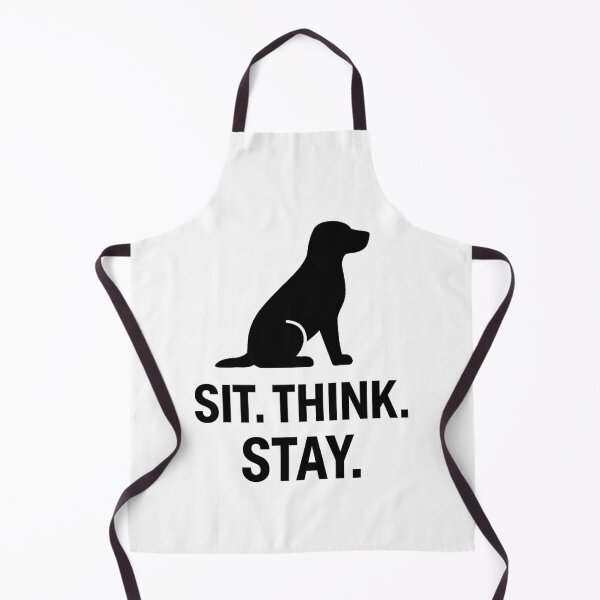Item preview, SIT. THINK. STAY. designed and sold by TheWonkyEaselCo.