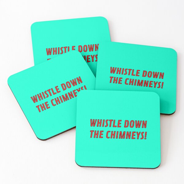 Item preview, Whistle Down the Chimneys (mint green red edition) designed and sold by Doctor Schtrudel.