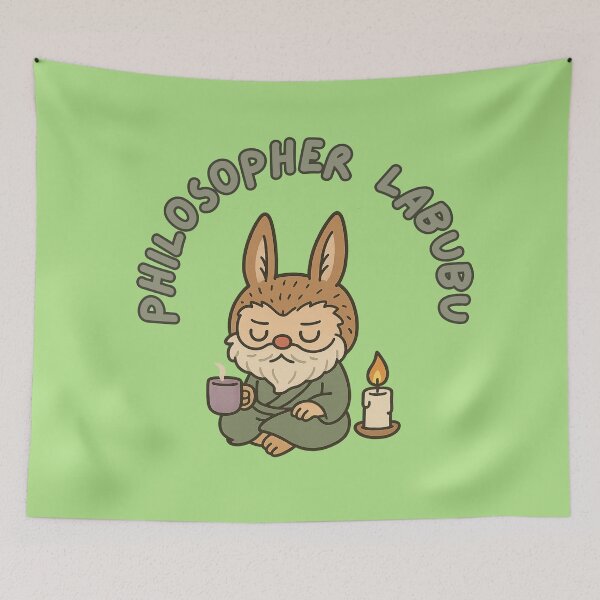 Item preview, Philosopher Labubu - cool fun gift - labubu philosophy  designed and sold by PHILOSOPHY-SWAG.