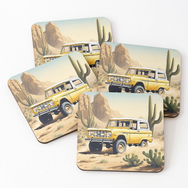 Item preview, Desert Bronco - Yellow designed and sold by TreadandTire.