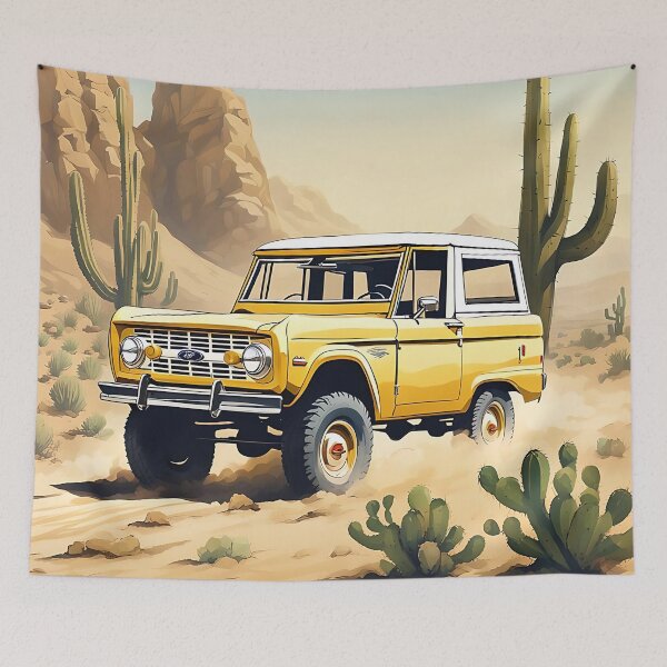 Item preview, Desert Bronco - Yellow designed and sold by TreadandTire.