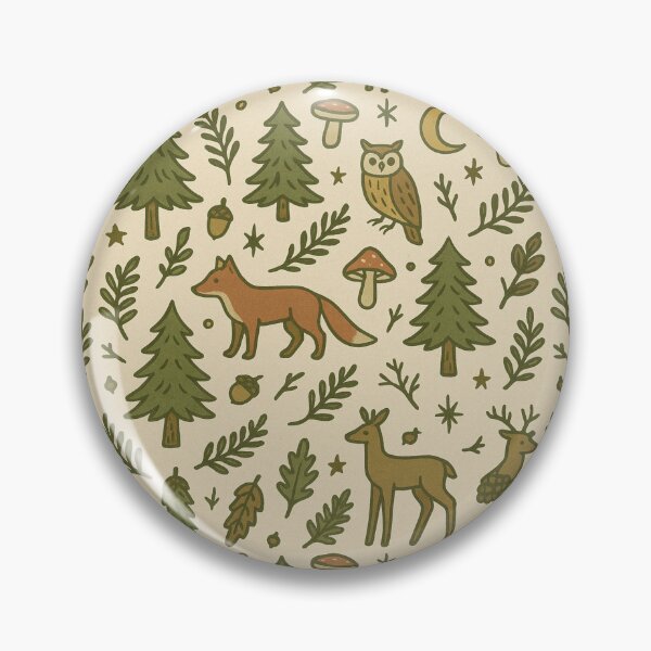 Item preview, Forest Animal Pattern designed and sold by Planetporridge.