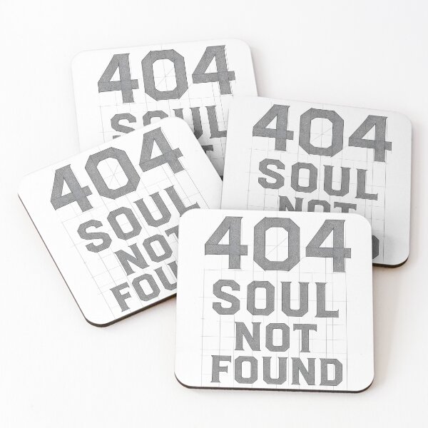 Item preview, 404. Soul Not Found. Funny spiritual. designed and sold by Shoot-The-Moon.