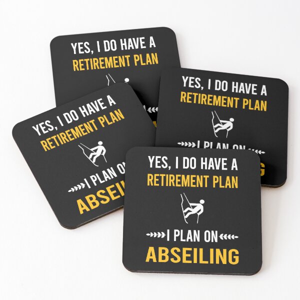 Item preview, Retirement Plan Abseiling Abseil designed and sold by HappyTshirt1239.