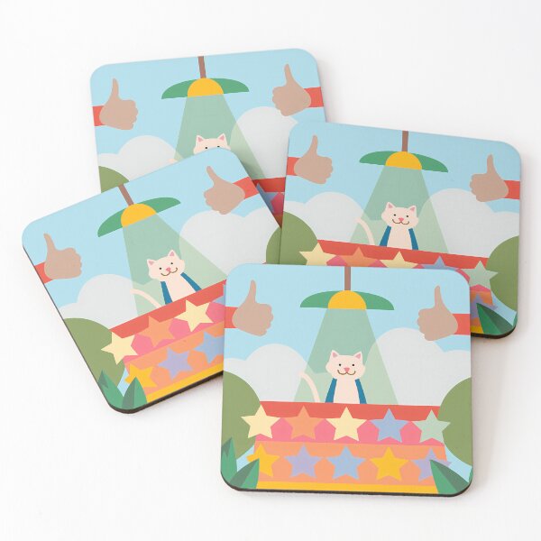Item preview, "Ceiling Cat" Approval with Star Ratings designed and sold by ART ATTACK ZONE.