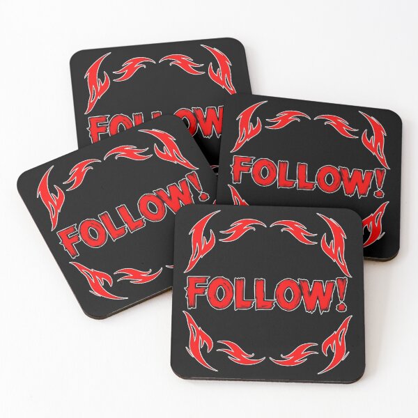 Item preview, "Follow!" 32 designed and sold by Zeir Shop.