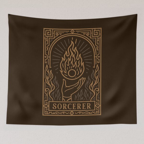 Item preview, Sorcerer Emblem Tabletop TTRPG Character Classes designed and sold by pixeptional.