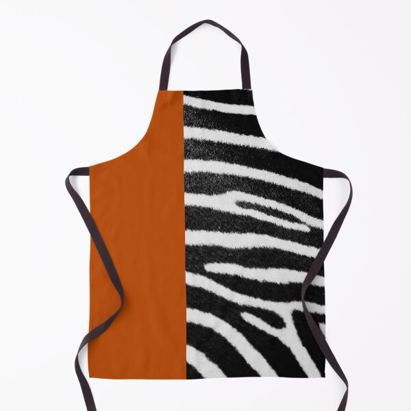 Item preview, Minimal Orange Animal Victorian Minimal Zebra Print designed and sold by Vintage Eclectic Visuals.