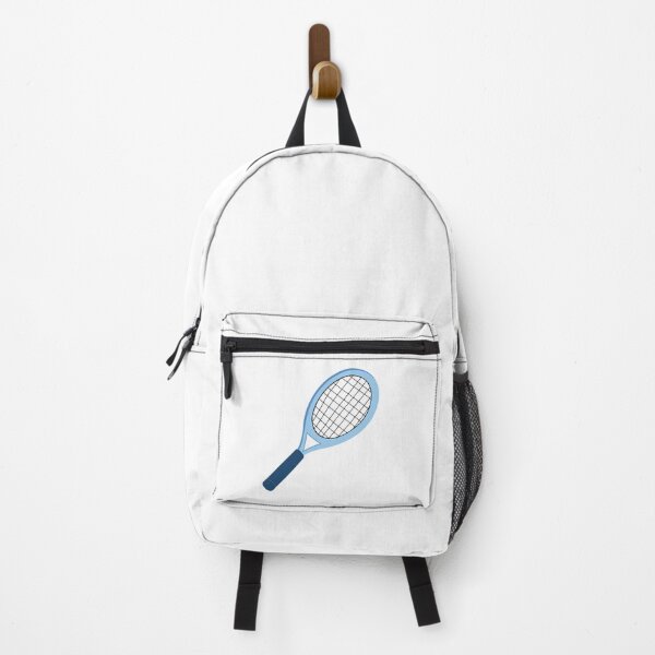 Item preview, A cartoon-style blue tennis racket designed and sold by charlypicazo.
