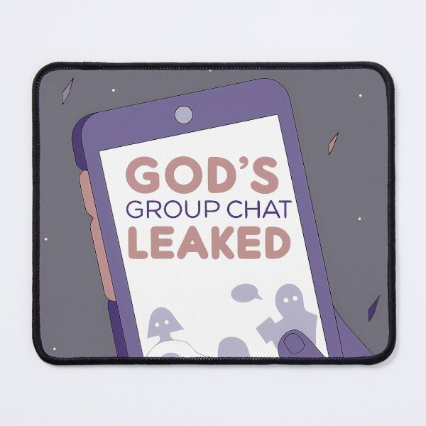 Item preview, Humorous "God's Group Chat Leaked" on Phone designed and sold by ART ATTACK ZONE.