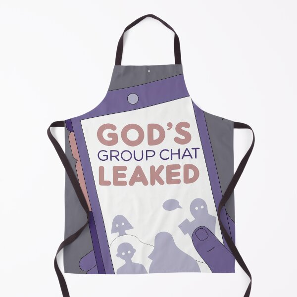 Item preview, Humorous "God's Group Chat Leaked" on Phone designed and sold by ART ATTACK ZONE.