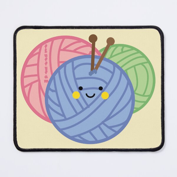 Item preview, Knitting Yarn cute kit designed and sold by fluffyfamcraft.