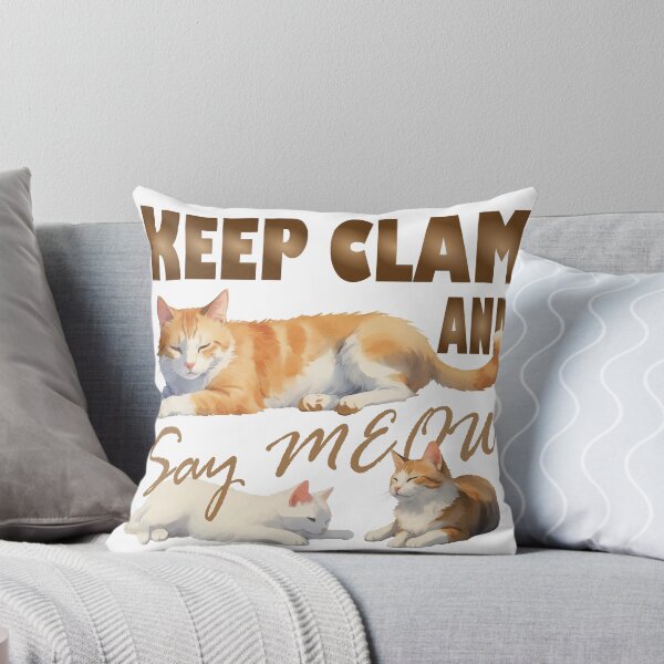 Item preview, keep clam cat designed and sold by Nooraofficial.