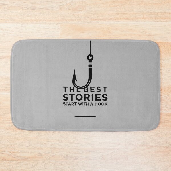 Item preview, The best stories start with a hook designed and sold by Planetporridge.