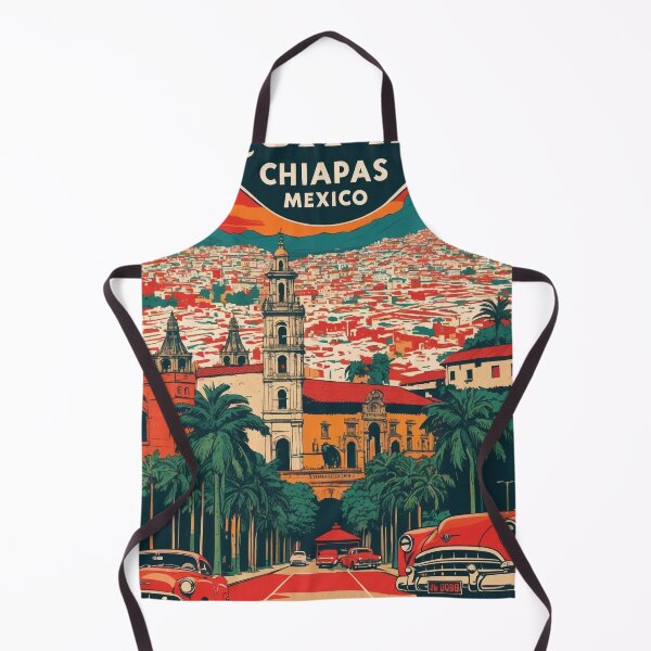 Item preview, Jiquipilas Chiapas Mexico 1950s Vintage Travel Tourism Map designed and sold by TravelersGems.