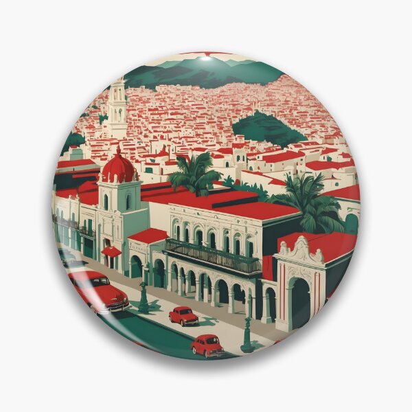 Item preview, Suchiapa Chiapas Mexico 1950s Vintage Travel Tourism Map designed and sold by TravelersGems.