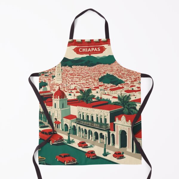 Item preview, Suchiapa Chiapas Mexico 1950s Vintage Travel Tourism Map designed and sold by TravelersGems.