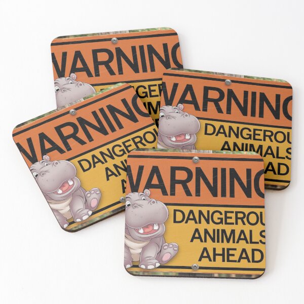 Item preview, Caution Hippo Zone – Hippo Sign designed and sold by NeatThingLover.