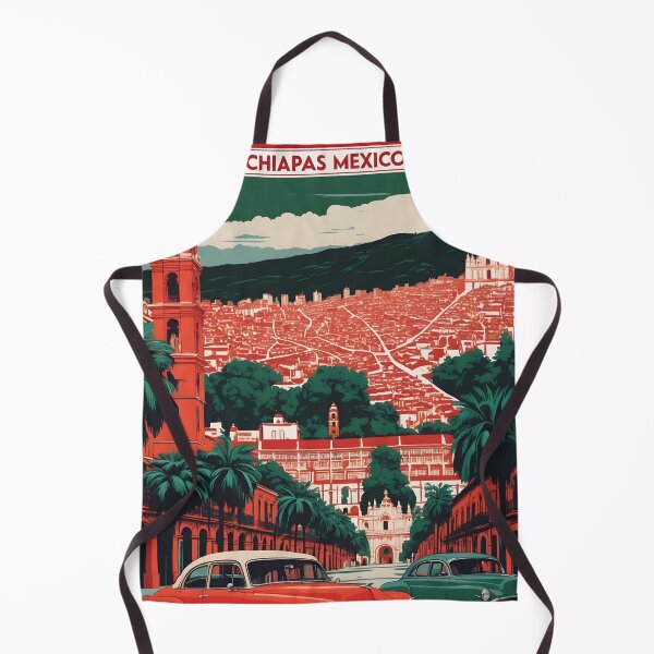 Item preview, Suchiapa Chiapas Mexico 1950s Vintage Travel Tourism Map designed and sold by TravelersGems.