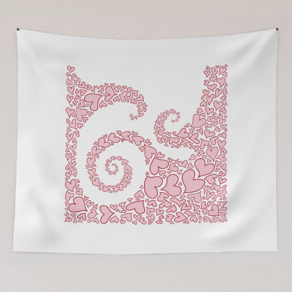 Item preview, Fractal hearts! designed and sold by Minimells by Wolly Freund.