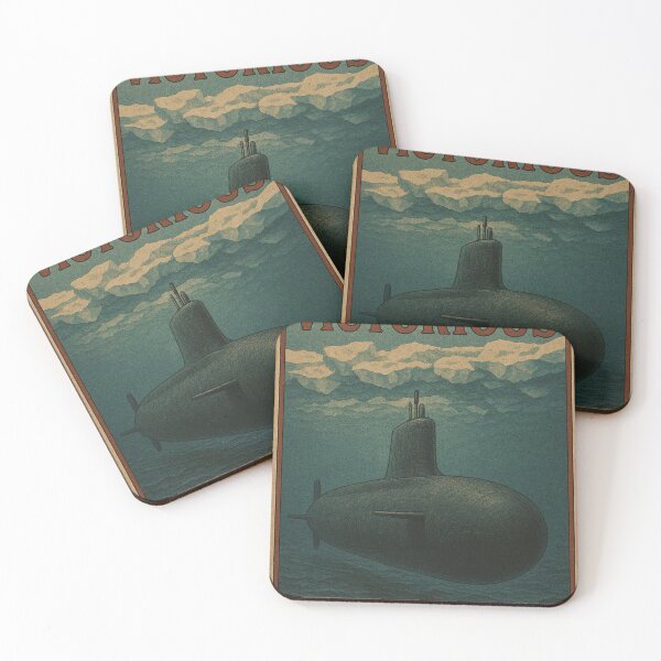 Item preview, HMS Victorious Vintage poster designed and sold by Airpower Art.