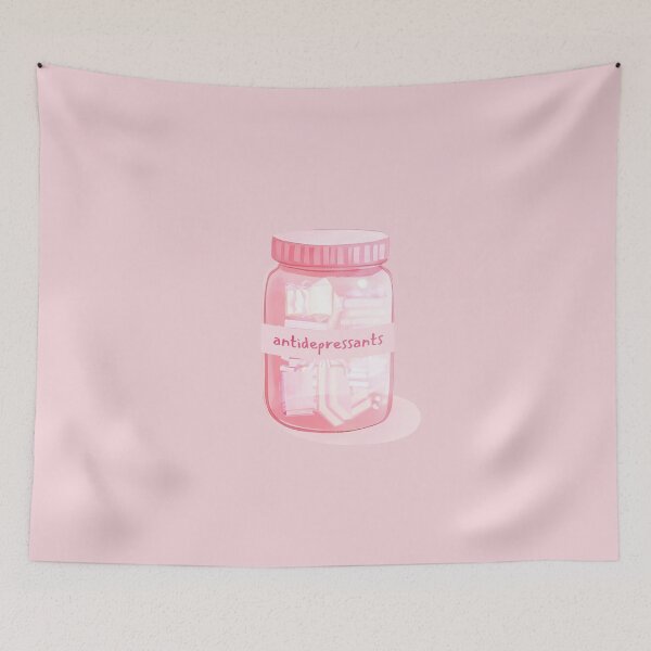 Item preview, Books in a Jar Antidepressants: Book Antidepressants designed and sold by Wordsmith-Wear.