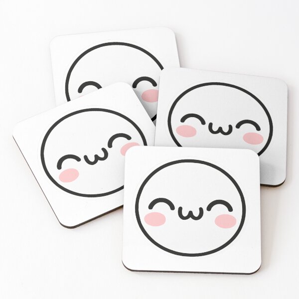 Item preview, Blushing UwU Face - Kawaii Emoticon designed and sold by KyzArt01.