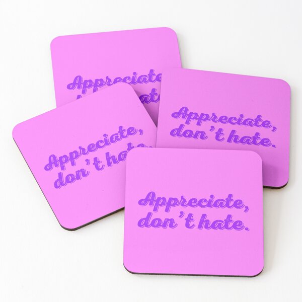 Item preview, Appreciate Don't Hate V2 - Purple designed and sold by sillyjess.