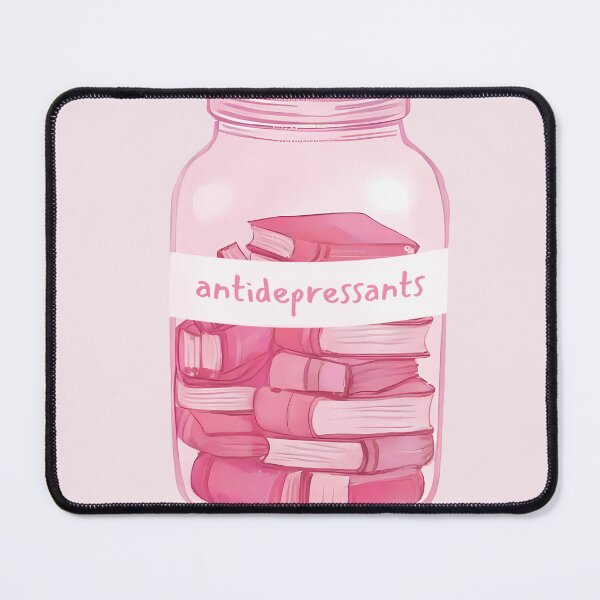 Item preview, Books in a Jar Antidepressants: Book Antidepressants designed and sold by Wordsmith-Wear.