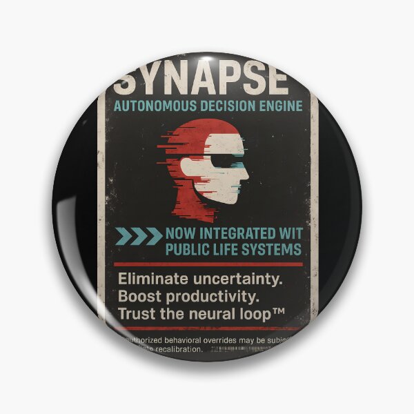 Artikelvorschau, SYNAPSE™ – Poster zur neuronalen Compliance von Unternehmen (2077 Propaganda) entworfen und verkauft von DasHord.