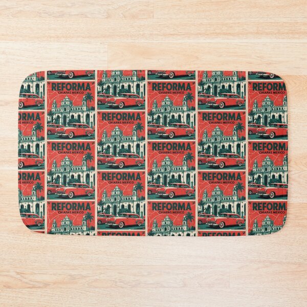 Item preview, Reforma Chiapas Mexico 1950s Vintage Travel Tourism Map designed and sold by TravelersGems.