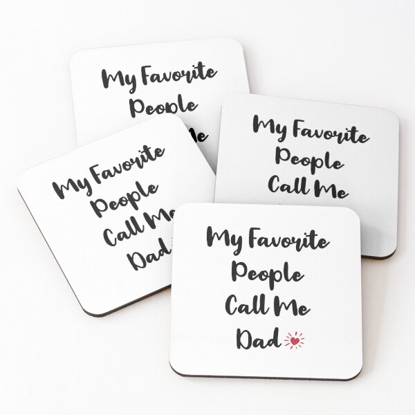 Item preview, Copy of My Favorite People Call Me Dad designed and sold by BlindCatCreative.